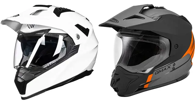 Motorcycle Dual-Sport Helmet