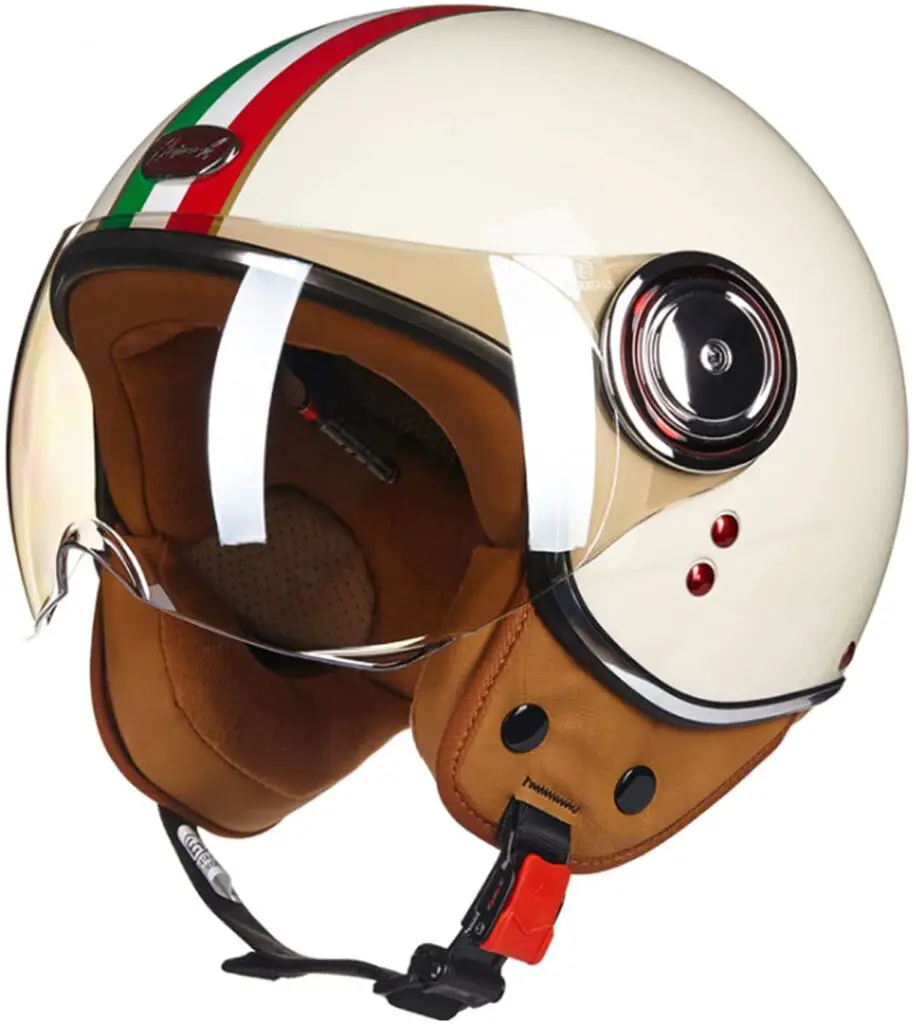 Motorcycle Open-Face Helmet