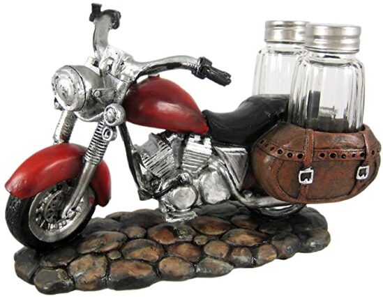 Motorcycle Salt and Pepper Shaker