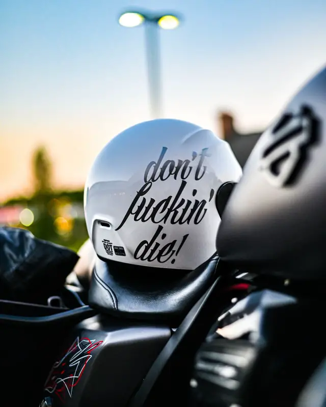 Motorcycle helmet safety