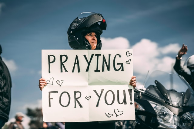 Motorcycle prayer