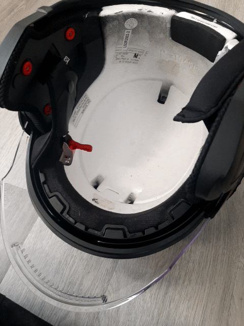 Motorcycle helmet inspection expiration