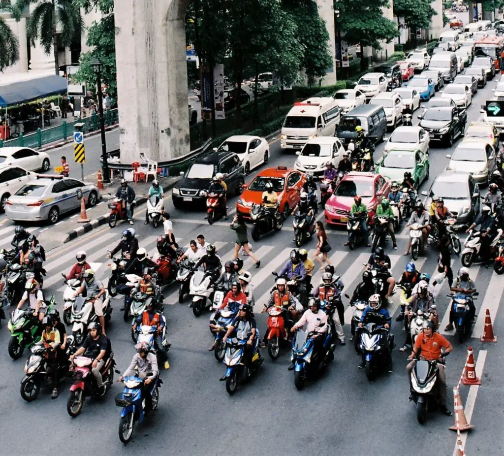 Why Do Motorcycles Cut Through Traffic